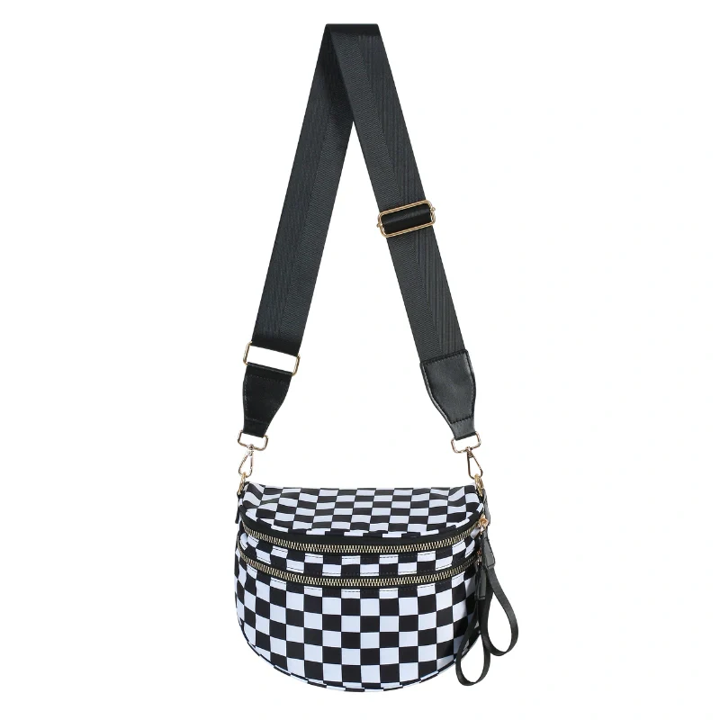Emmafy Woven Crossbody Bag
